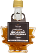 Maple Syrup Maple Leaf Bottle, 24 x 50ml (Amber, Rich Taste)