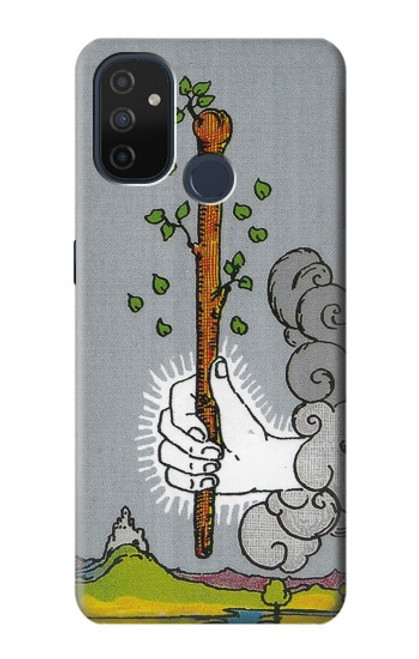 W3723 Tarot Card Age of Wands Hülle Schutzhülle Taschen und Leder Flip für OnePlus Nord N100