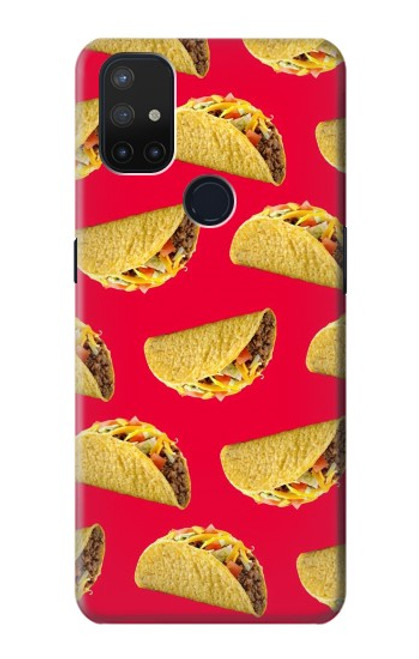 W3755 Mexican Taco Tacos Hülle Schutzhülle Taschen und Leder Flip für OnePlus Nord N10 5G