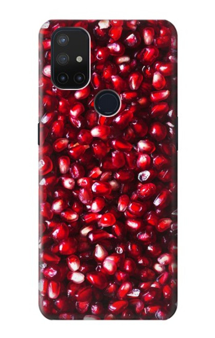 W3757 Pomegranate Hülle Schutzhülle Taschen und Leder Flip für OnePlus Nord N10 5G