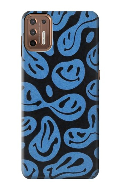 W3679 Cute Ghost Pattern Hülle Schutzhülle Taschen und Leder Flip für Motorola Moto G9 Plus