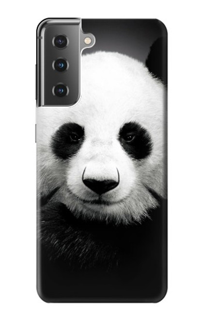 W1072 Panda Bear Hülle Schutzhülle Taschen und Leder Flip für Samsung Galaxy S21 Plus 5G, Galaxy S21+ 5G