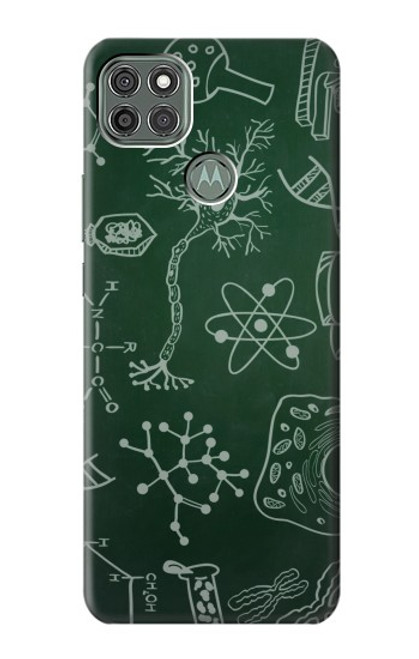 W3211 Science Green Board Hülle Schutzhülle Taschen und Leder Flip für Motorola Moto G9 Power