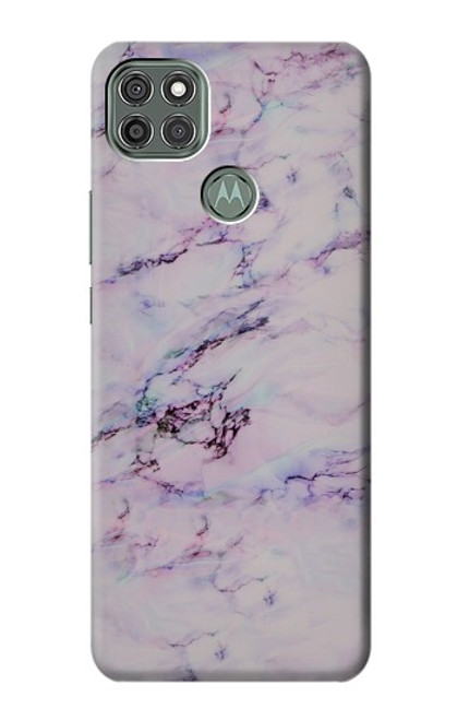 W3215 Seamless Pink Marble Hülle Schutzhülle Taschen und Leder Flip für Motorola Moto G9 Power