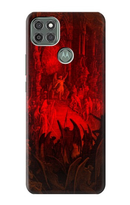 W3583 Paradise Lost Satan Hülle Schutzhülle Taschen und Leder Flip für Motorola Moto G9 Power