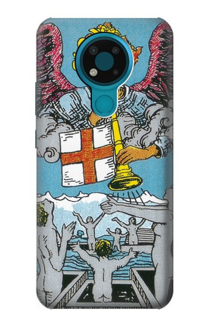 W3743 Tarot Card The Judgement Hülle Schutzhülle Taschen und Leder Flip für Nokia 3.4