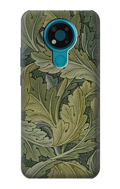 W3790 William Morris Acanthus Leaves Hülle Schutzhülle Taschen und Leder Flip für Nokia 3.4