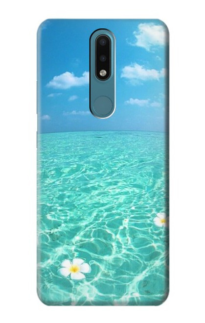 W3720 Summer Ocean Beach Hülle Schutzhülle Taschen und Leder Flip für Nokia 2.4