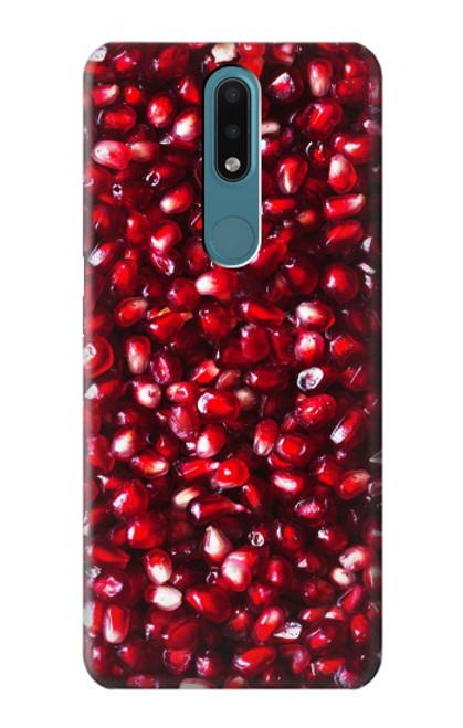 W3757 Pomegranate Hülle Schutzhülle Taschen und Leder Flip für Nokia 2.4