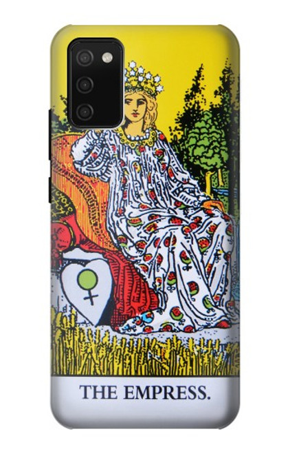 W2809 Tarot Card The Empress Hülle Schutzhülle Taschen und Leder Flip für Samsung Galaxy A02s, Galaxy M02s