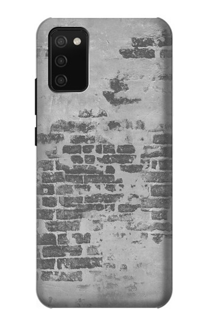 W3093 Old Brick Wall Hülle Schutzhülle Taschen und Leder Flip für Samsung Galaxy A02s, Galaxy M02s