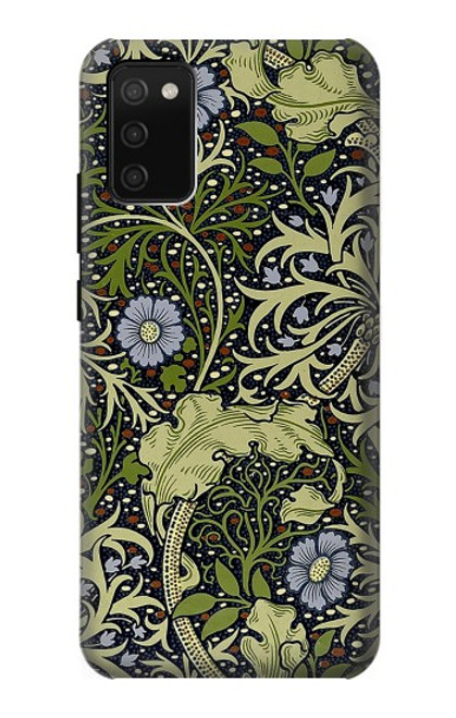 W3792 William Morris Hülle Schutzhülle Taschen und Leder Flip für Samsung Galaxy A02s, Galaxy M02s