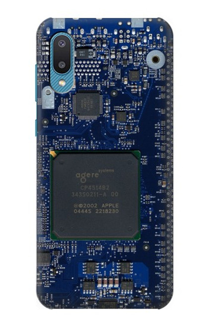 W0337 Board Circuit Hülle Schutzhülle Taschen und Leder Flip für Samsung Galaxy A04, Galaxy A02, M02
