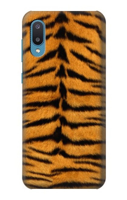 W0576 Tiger Skin Hülle Schutzhülle Taschen und Leder Flip für Samsung Galaxy A04, Galaxy A02, M02