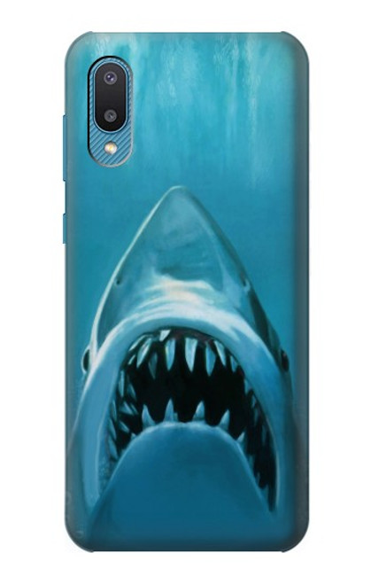 W0830 White Shark Hülle Schutzhülle Taschen und Leder Flip für Samsung Galaxy A04, Galaxy A02, M02