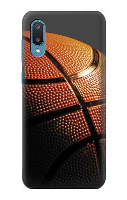 W0980 Basketball Sport Hülle Schutzhülle Taschen und Leder Flip für Samsung Galaxy A04, Galaxy A02, M02