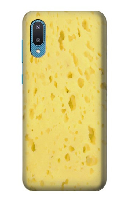 W2913 Cheese Texture Hülle Schutzhülle Taschen und Leder Flip für Samsung Galaxy A04, Galaxy A02, M02