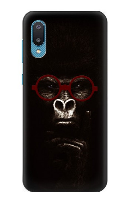 W3529 Thinking Gorilla Hülle Schutzhülle Taschen und Leder Flip für Samsung Galaxy A04, Galaxy A02, M02