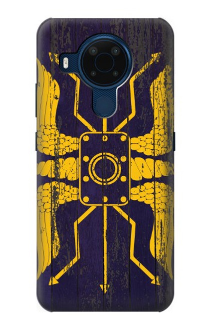 W3546 Roman Shield Blue Hülle Schutzhülle Taschen und Leder Flip für Nokia 5.4