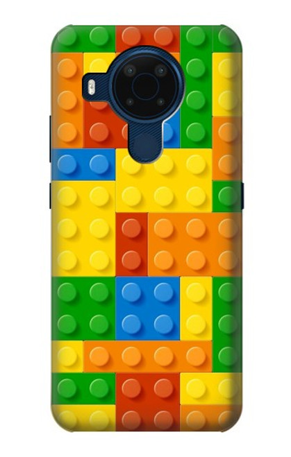 W3595 Brick Toy Hülle Schutzhülle Taschen und Leder Flip für Nokia 5.4