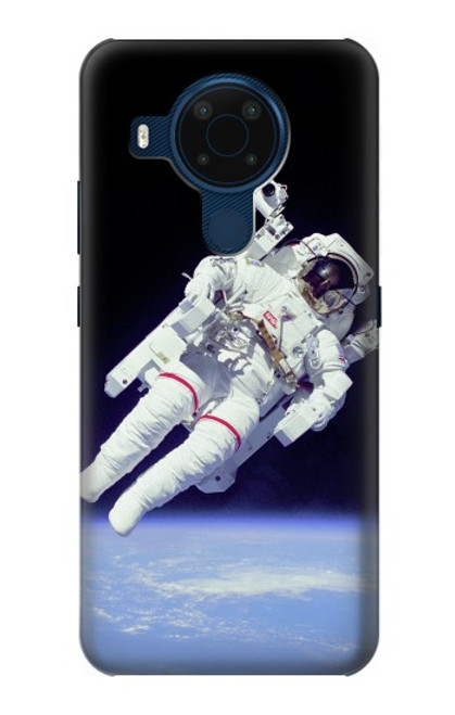 W3616 Astronaut Hülle Schutzhülle Taschen und Leder Flip für Nokia 5.4