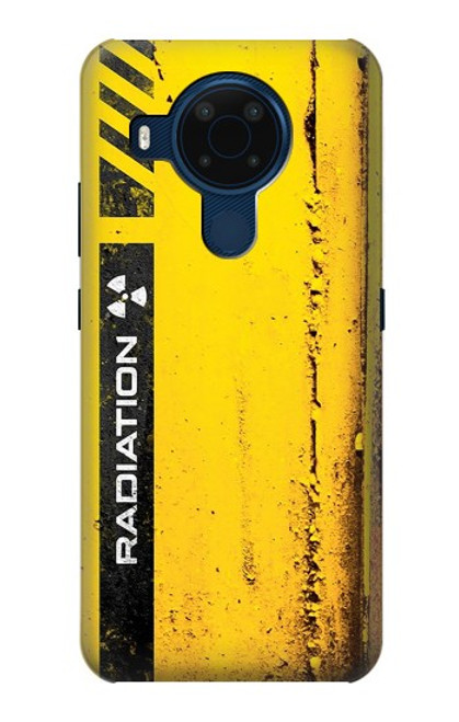 W3714 Radiation Warning Hülle Schutzhülle Taschen und Leder Flip für Nokia 5.4