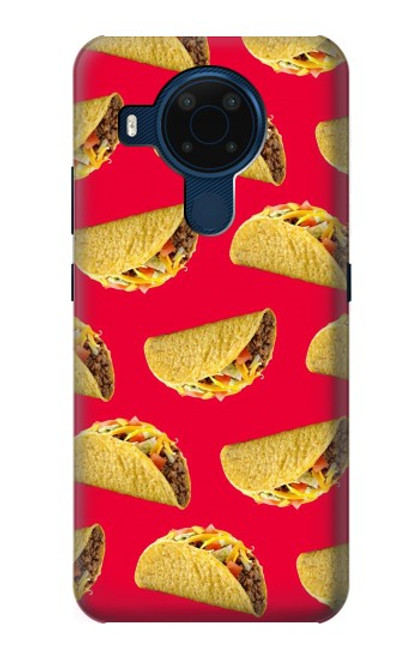 W3755 Mexican Taco Tacos Hülle Schutzhülle Taschen und Leder Flip für Nokia 5.4