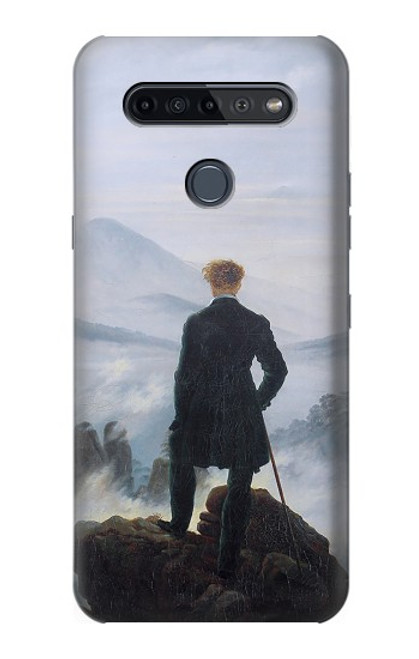 W3789 Wanderer above the Sea of Fog Hülle Schutzhülle Taschen und Leder Flip für LG K51S