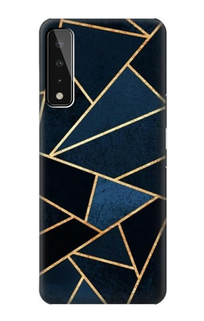 W3479 Navy Blue Graphic Art Hülle Schutzhülle Taschen und Leder Flip für LG Stylo 7 4G