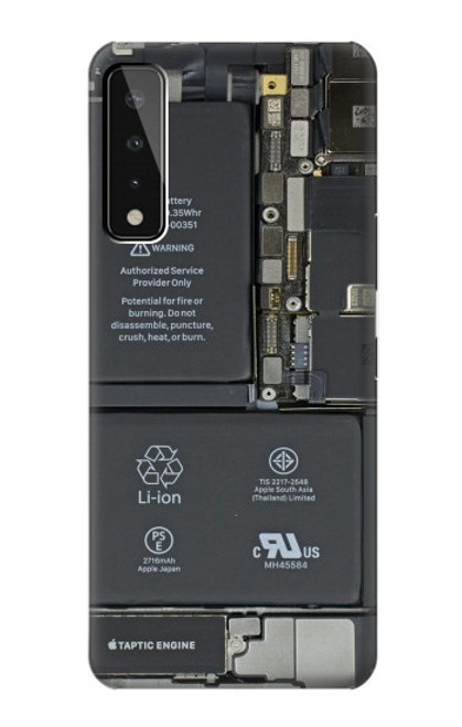W3467 Inside Mobile Phone Graphic Hülle Schutzhülle Taschen und Leder Flip für LG Stylo 7 5G