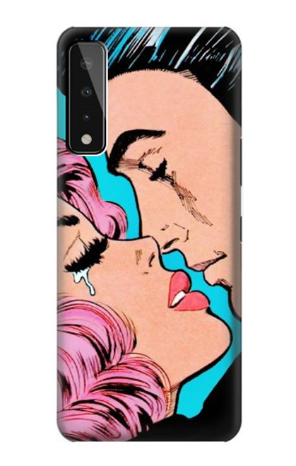 W3469 Pop Art Hülle Schutzhülle Taschen und Leder Flip für LG Stylo 7 5G