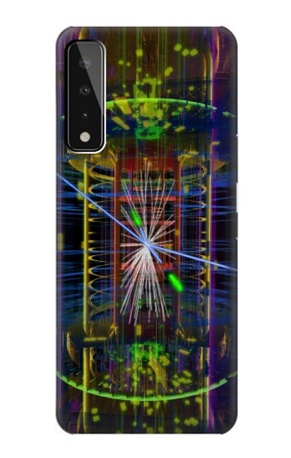 W3545 Quantum Particle Collision Hülle Schutzhülle Taschen und Leder Flip für LG Stylo 7 5G