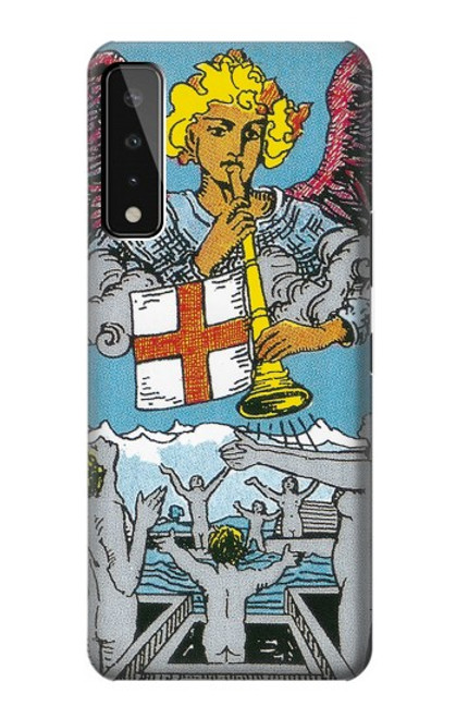 W3743 Tarot Card The Judgement Hülle Schutzhülle Taschen und Leder Flip für LG Stylo 7 5G