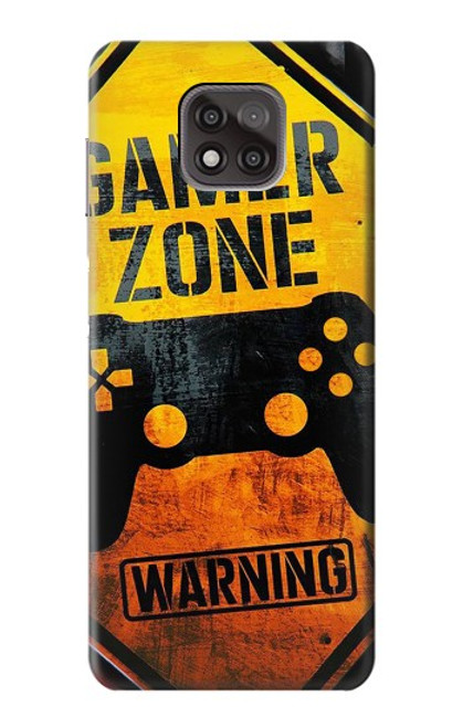 W3690 Gamer Zone Hülle Schutzhülle Taschen und Leder Flip für Motorola Moto G Power (2021)
