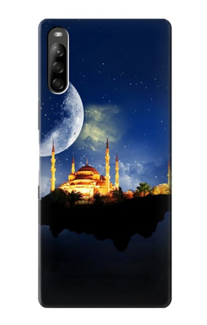 W3506 Islamic Ramadan Hülle Schutzhülle Taschen und Leder Flip für Sony Xperia L5