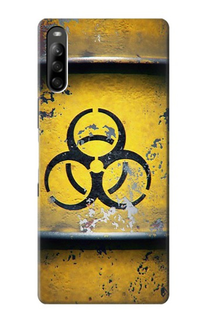 W3669 Biological Hazard Tank Graphic Hülle Schutzhülle Taschen und Leder Flip für Sony Xperia L5
