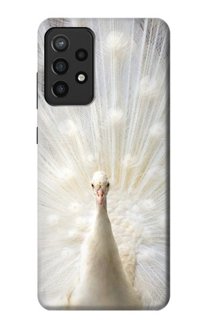 W1980 White Peacock Hülle Schutzhülle Taschen und Leder Flip für Samsung Galaxy A72, Galaxy A72 5G