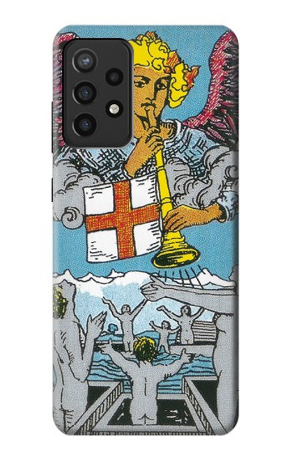 W3743 Tarot Card The Judgement Hülle Schutzhülle Taschen und Leder Flip für Samsung Galaxy A72, Galaxy A72 5G