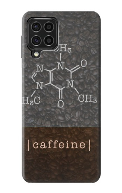 W3475 Caffeine Molecular Hülle Schutzhülle Taschen und Leder Flip für Samsung Galaxy F62