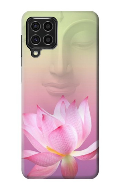 W3511 Lotus flower Buddhism Hülle Schutzhülle Taschen und Leder Flip für Samsung Galaxy F62