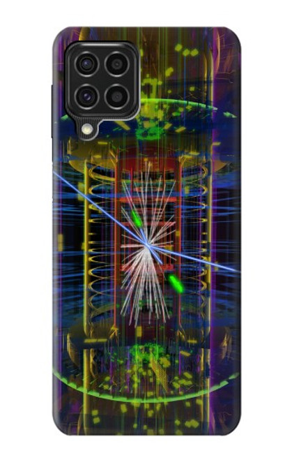 W3545 Quantum Particle Collision Hülle Schutzhülle Taschen und Leder Flip für Samsung Galaxy F62