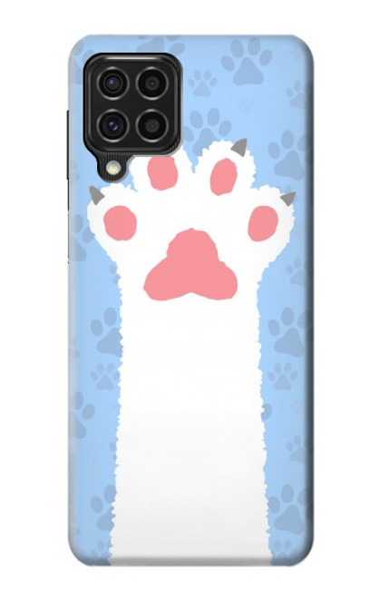 W3618 Cat Paw Hülle Schutzhülle Taschen und Leder Flip für Samsung Galaxy F62