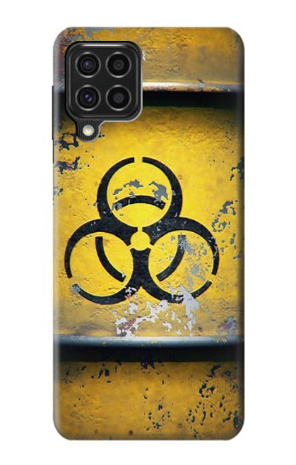 W3669 Biological Hazard Tank Graphic Hülle Schutzhülle Taschen und Leder Flip für Samsung Galaxy F62