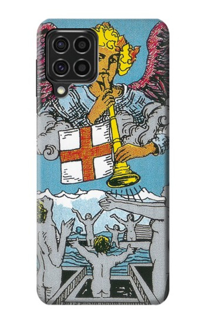 W3743 Tarot Card The Judgement Hülle Schutzhülle Taschen und Leder Flip für Samsung Galaxy F62