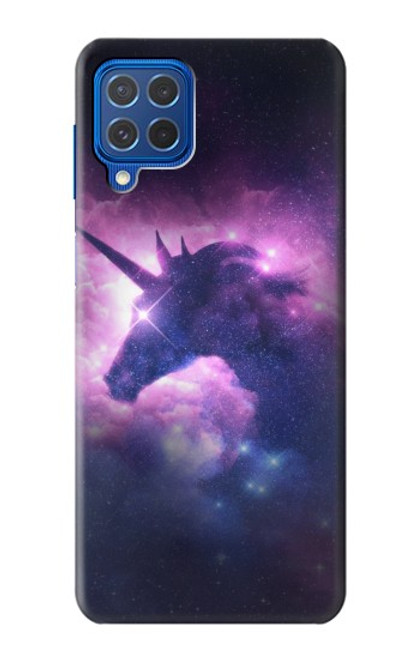 W3538 Unicorn Galaxy Hülle Schutzhülle Taschen und Leder Flip für Samsung Galaxy M62