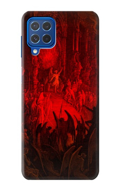 W3583 Paradise Lost Satan Hülle Schutzhülle Taschen und Leder Flip für Samsung Galaxy M62