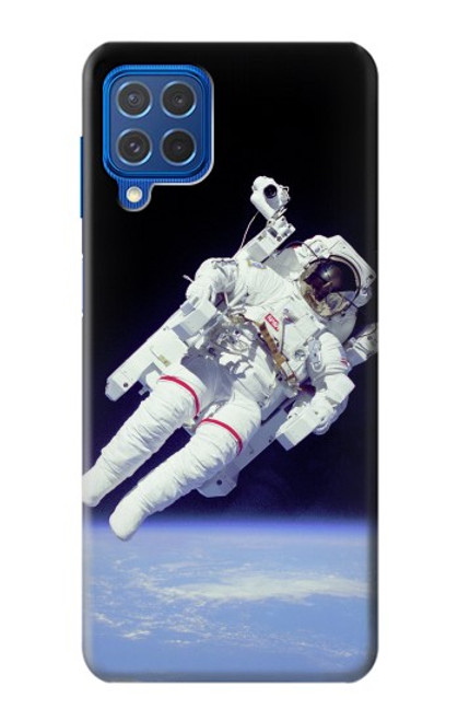 W3616 Astronaut Hülle Schutzhülle Taschen und Leder Flip für Samsung Galaxy M62