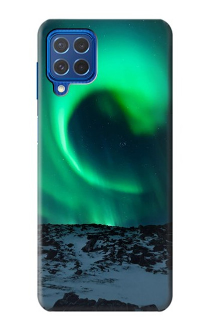 W3667 Aurora Northern Light Hülle Schutzhülle Taschen und Leder Flip für Samsung Galaxy M62