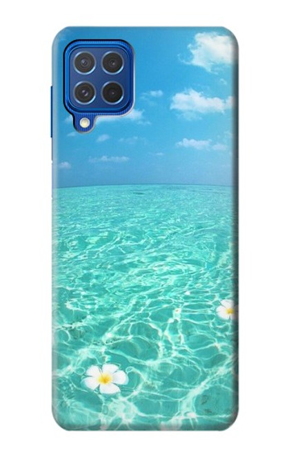 W3720 Summer Ocean Beach Hülle Schutzhülle Taschen und Leder Flip für Samsung Galaxy M62