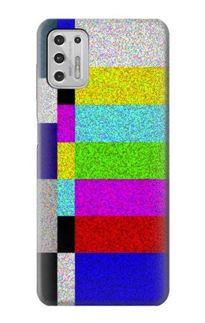 W2871 Noise Signal TV Hülle Schutzhülle Taschen und Leder Flip für Motorola Moto G Stylus (2021)